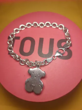 Pulsera Tous Oso Plata