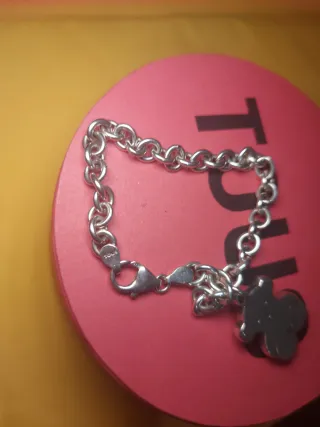 Pulsera Tous Oso Plata