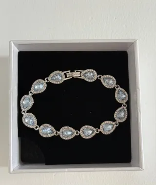 Pulsera Givenchy Plata y Diamante
