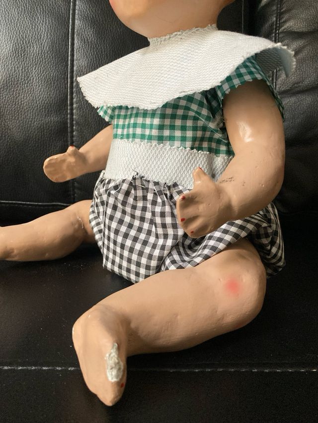 Muñeco Pepón de cartón piedra