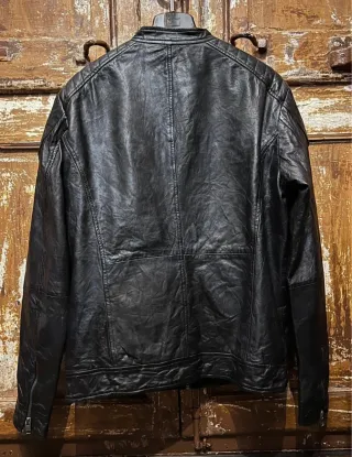 Chaqueta de piel Jack & Jones Talla M.