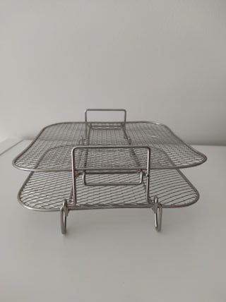 Rejilla doble para freidora de aire