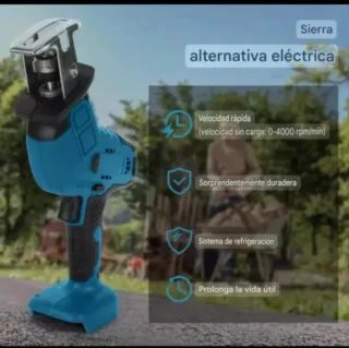 Sierra Sable Portátil Recargable (2 Baterías)