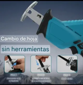 Sierra Sable Portátil Recargable (2 Baterías)