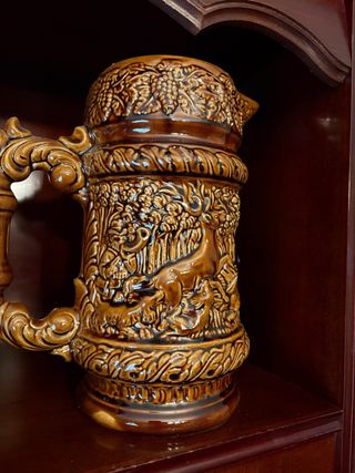 Jarra de cerámica marrones