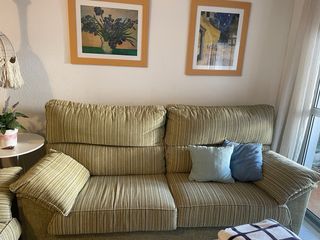 Sofás 3 y 2 plazas tela