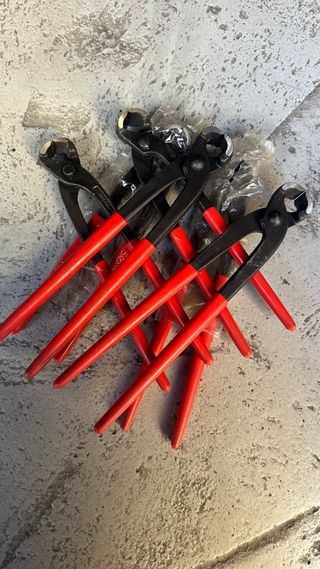 Tenazas de ferralla (lote de 7)