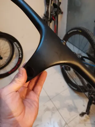 Manillar Integrado BTT Carbono