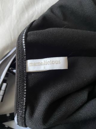 Bañador premamá rayas