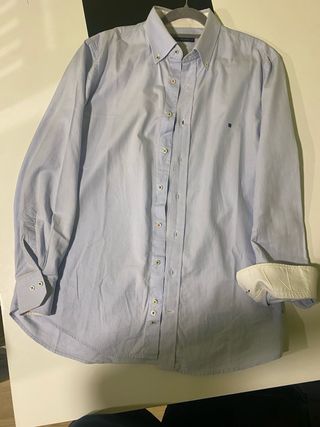 Camisa Purificación García Azul Claro Talla M
