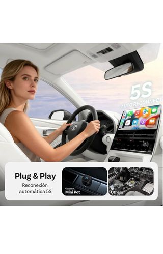 Adaptador Inalámbrico OTTOCAST USB C CarPlay