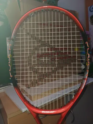 Raqueta de Tenis Dunlop Roja