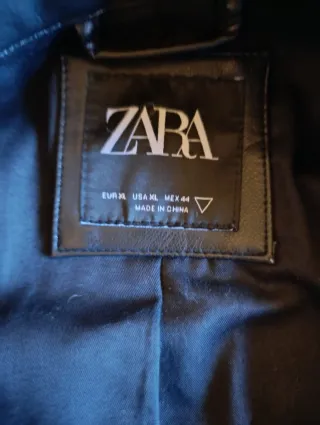 Chaqueta polipiel Zara hombre,muy buen estado.