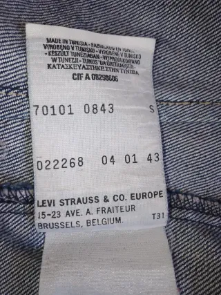 Levi's talla S-M Cazadora denim