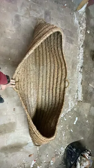 Serón antiguo de esparto