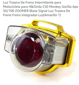 Luz trasera LED roja
