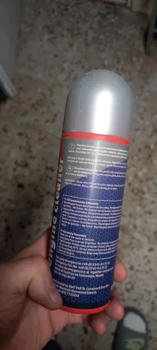 Productos limpieza Seat originales