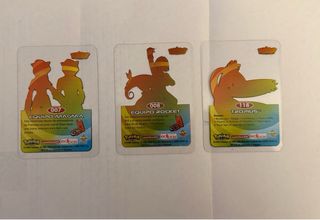 Cromos Pokémon (3 und) nº 7--8--118