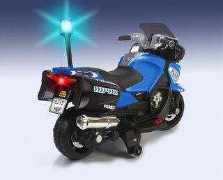 Moto Policía Infantil Eléctrica FEBER