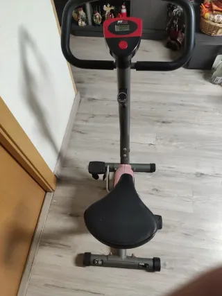 Bicicleta Estática FITFIU Fitness Rosa