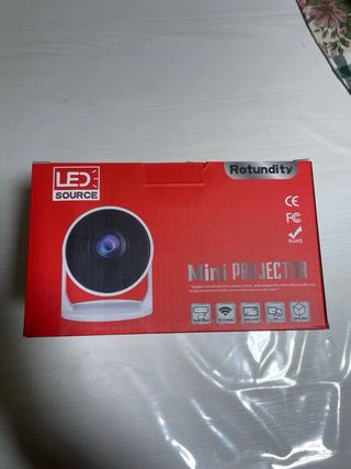 Mini Proiettore LED Rotundity Bianco Nuovo