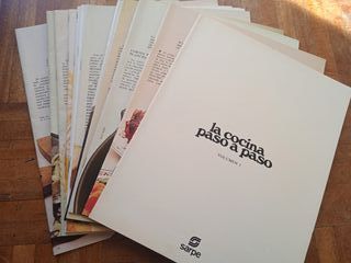 La cocina paso a paso Sarpe 1(tapas+13 fascículos)