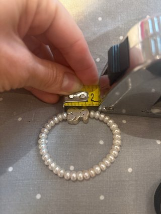 Pulsera Tous niña Plata Perlas Osito