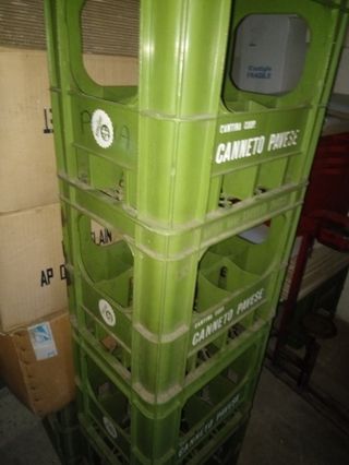 Cassette plastica vino 12 bottiglie