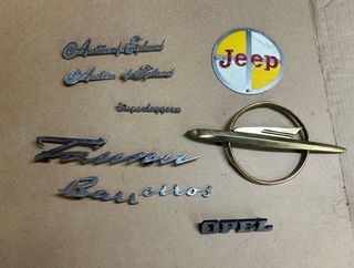 Anagramas y Logos vehículos antiguos