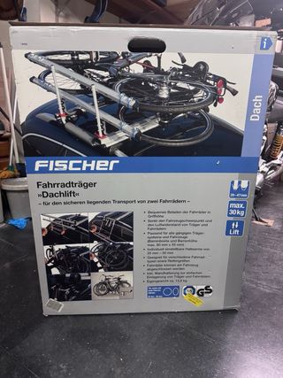 Portabicicletas Fischer Techo