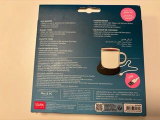 Calentador Tazas USB Diseño Gato Negro