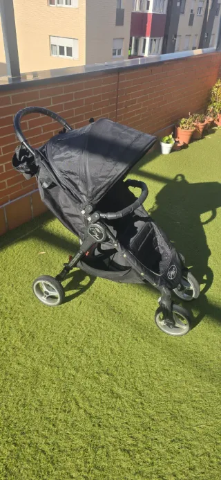 Carrito City Mini 4 Ruedas + Barra