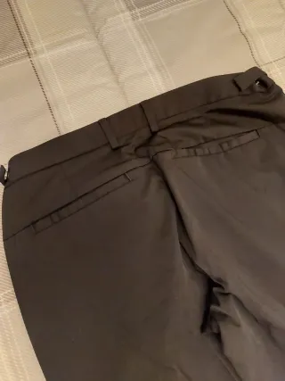 Pantaloni sigaretta Calvin Klein Neri