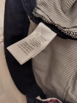 Pantaloni sigaretta Calvin Klein Neri