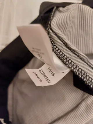 Pantaloni sigaretta Calvin Klein Neri