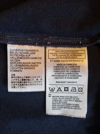 Adidas talla S-M Sudadera y camiseta deportiva