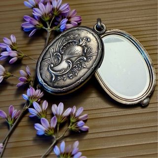 Gioiello antico argento Art Nouveau Nathalie