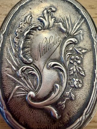 Gioiello antico argento Art Nouveau Nathalie