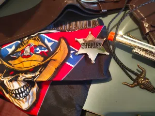Accesorios Disfraz Vaquero Sheriff Pistola
