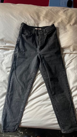 Levi's High Tapered Jeans Gris W27 L27