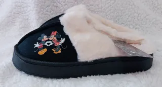 Zapatillas Casa Disney Mickey Minnie Corazón