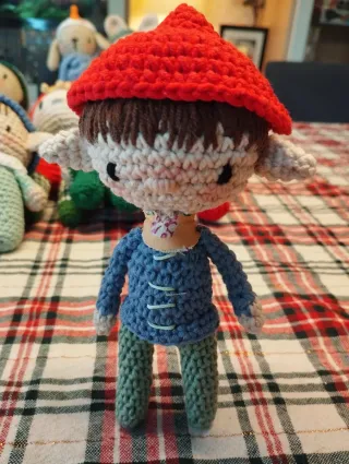 Muñecos Amigurumi navideños Hecho a Mano