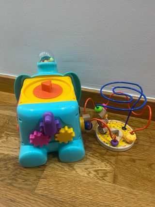 Cubo actividades motricidad elefante