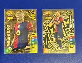 Adrenalyn XL Balón de Oro y Momentum de Raphinha