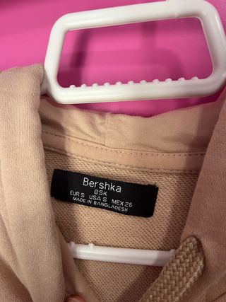 Sudadera beige mujer