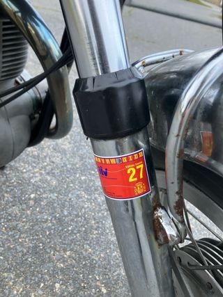 Sanglas 400 de 1976. Todo Original. Historica. ITV