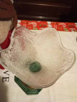 Coppa in ceramica e vetro