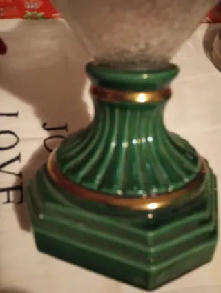 Coppa in ceramica e vetro