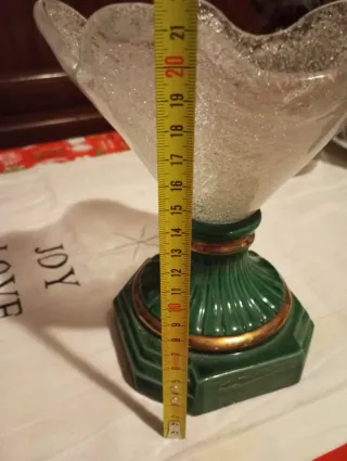 Coppa in ceramica e vetro