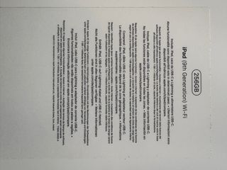 iPad 9ª Gen 256GB come nuovo